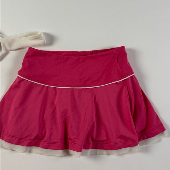 Nike Dri-Fit Pink Tank & Athletic Tennis Skirt Set - Picture 2 of 11